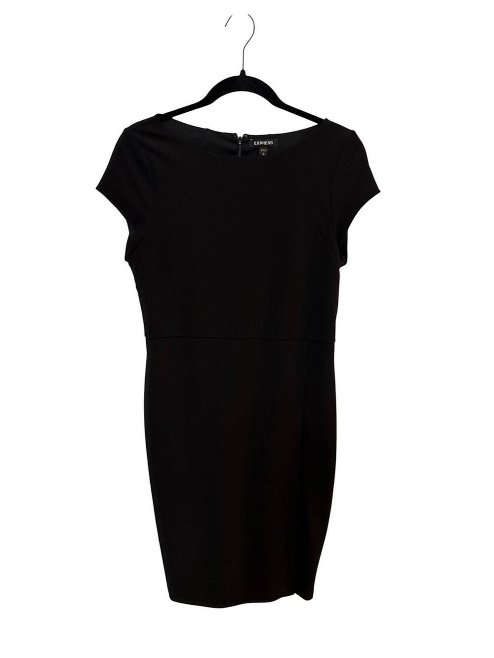 Classic Black Dress Express Size Medium EUC